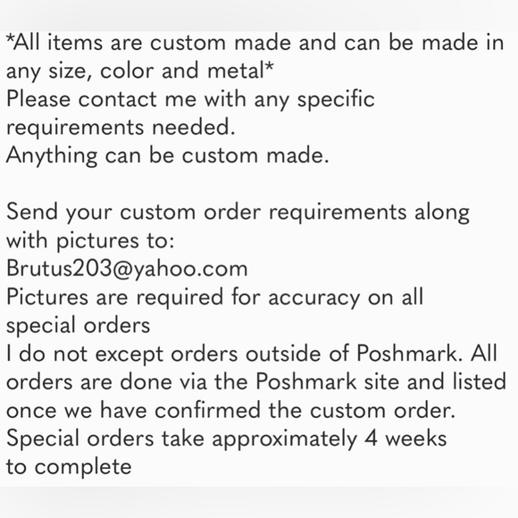 Brent Neale look alike Gold Shamrock Pendant Necklace- New- Special Order - Picture 3 of 3